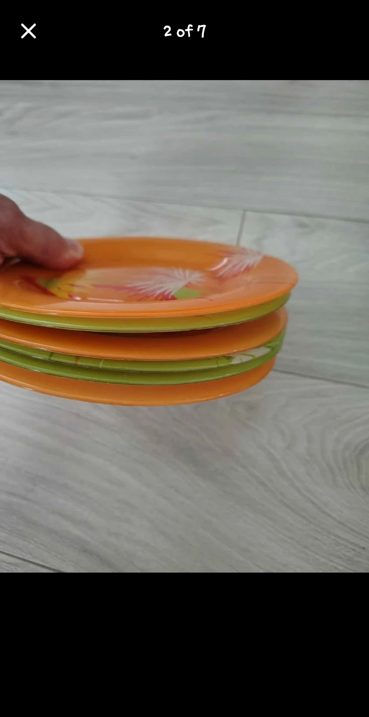 Set of colourful small plates or bowls - photo 2