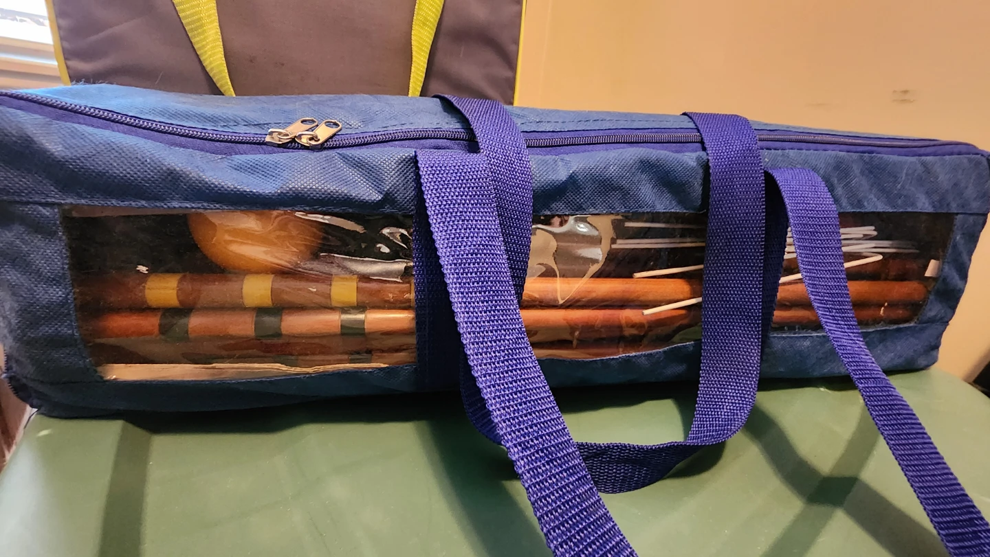 Wooden Croquet Set, new. - photo 3