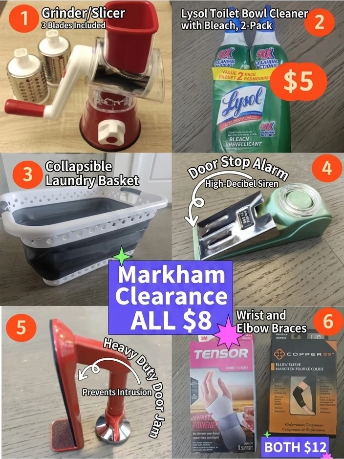 Everything $8 or less