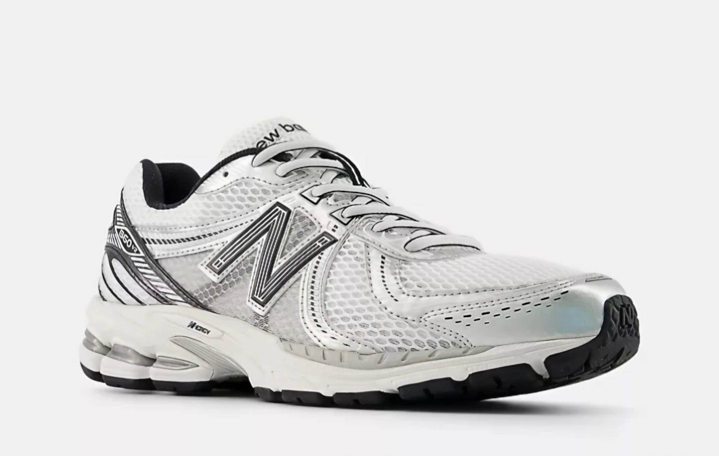 New Balance 860v2 Running Shoes Silver Men Size 10.5 - photo 2