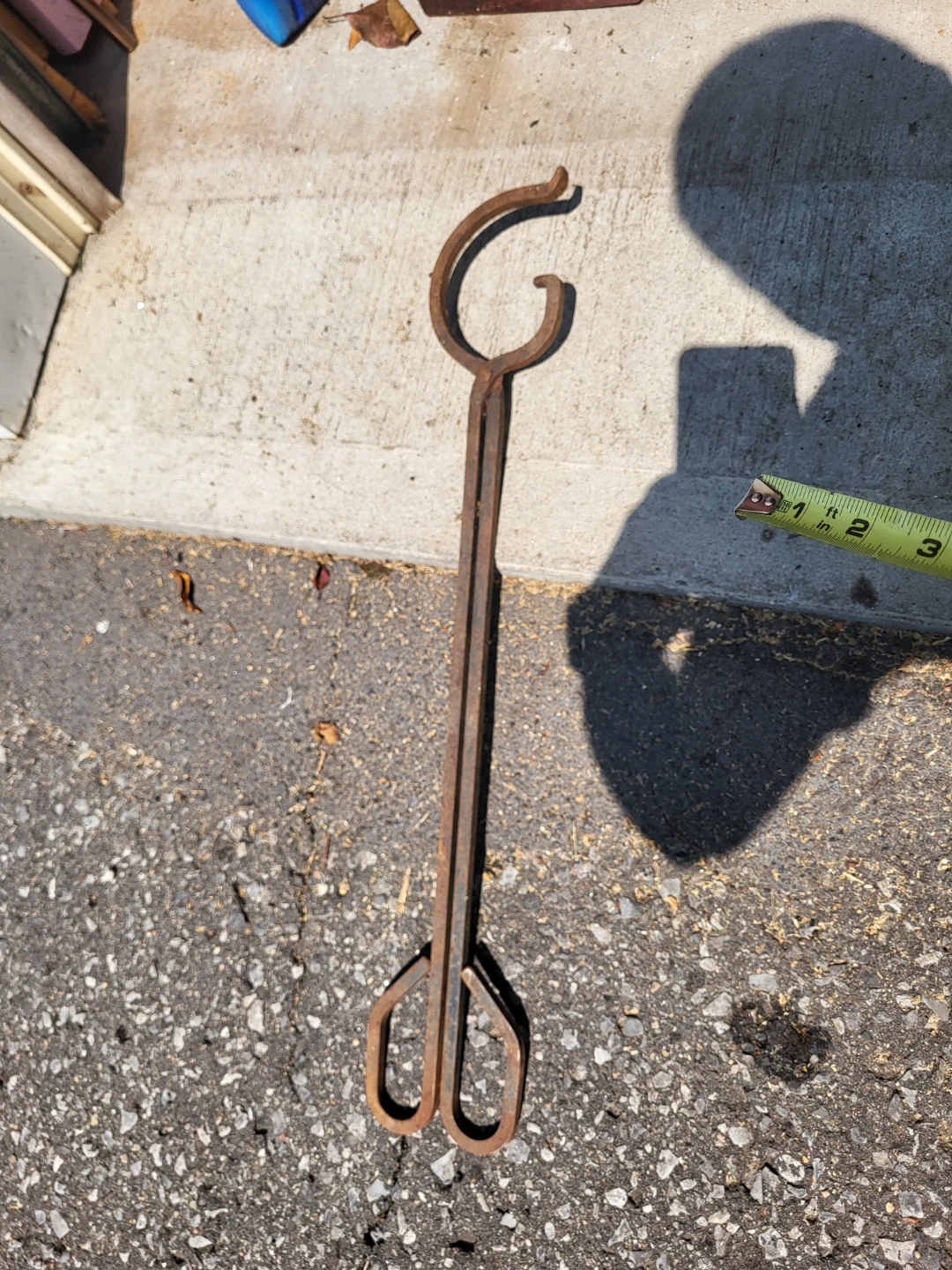 Antique Log Rolling Tongs