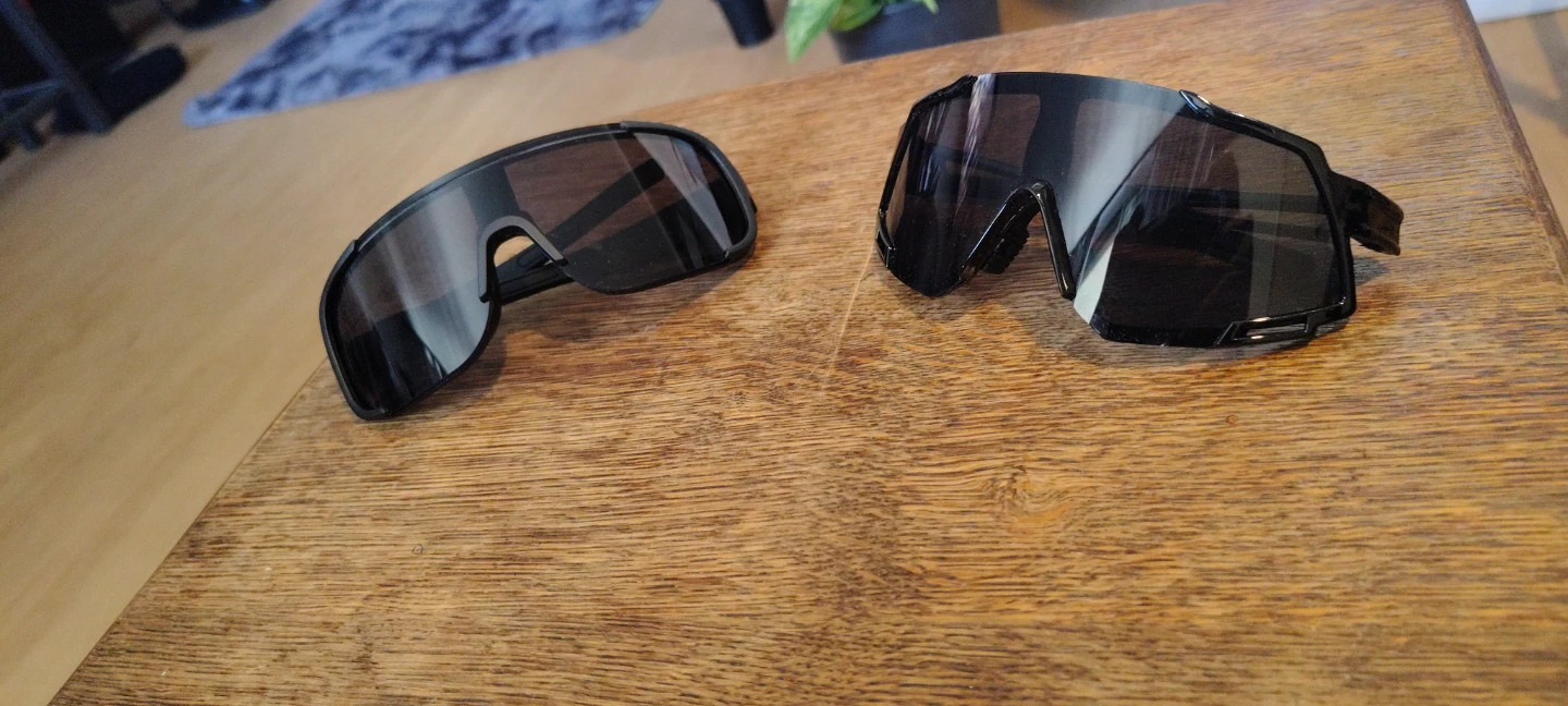 Two Pairs of Black Sport Sunglasses - photo 3