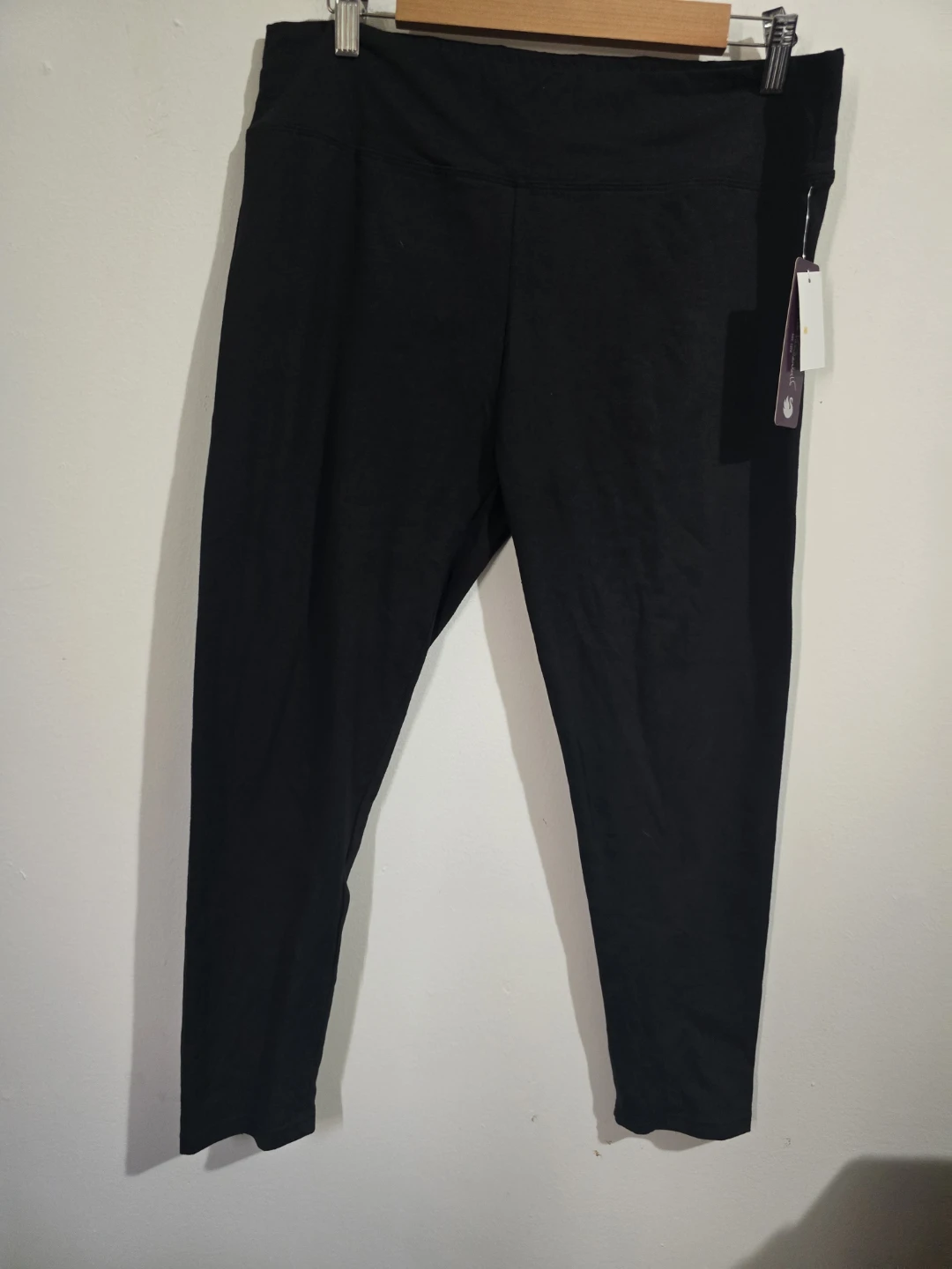 Leggings Licra Negra Gloria Vanderbilt Talla L Nueva NWT - photo 5