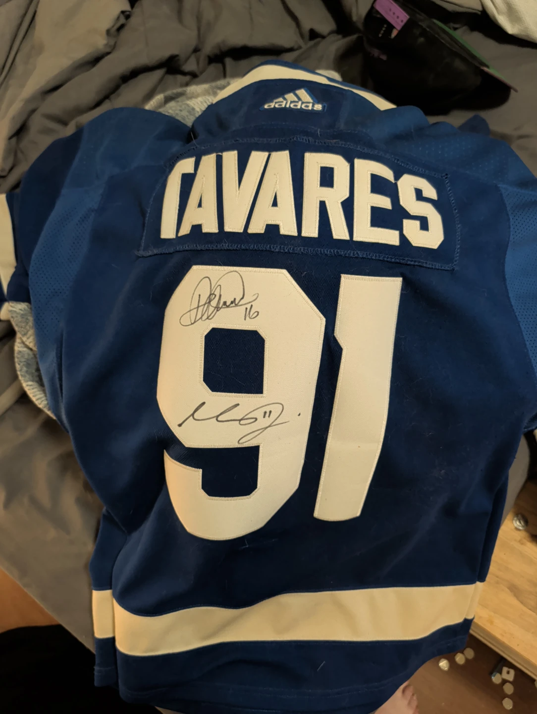 Adidas Toronto Maple Leafs John Tavares Signed Jersey