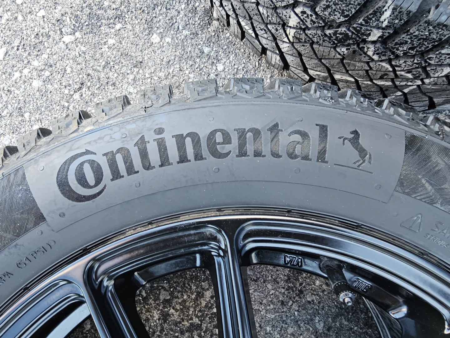 VOLKSWAGEN GOLF WINTER TIRES ON ALLOY RIMS 205/55 R16 - photo 5