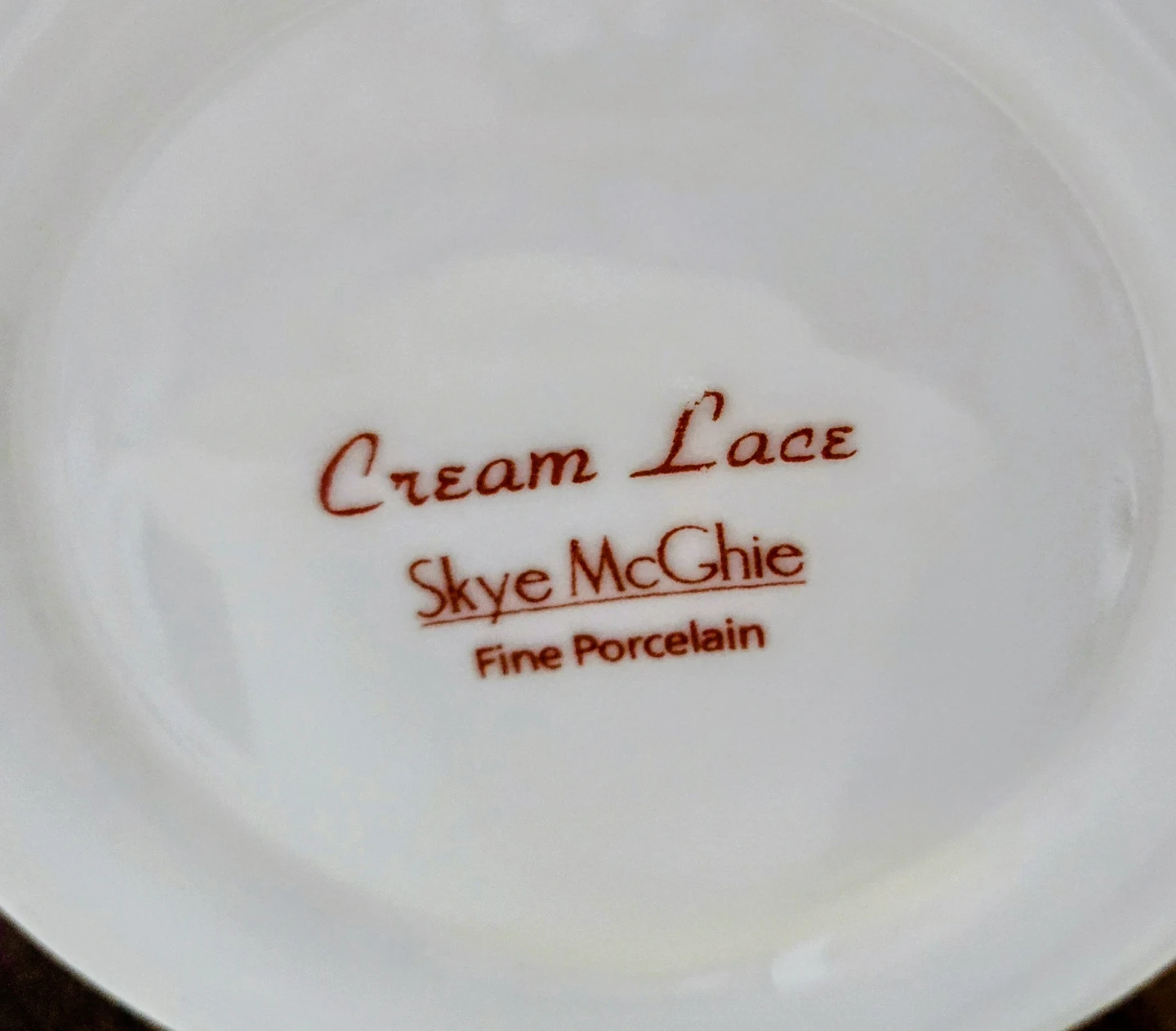 Skye McGhie "Cream Lace" Fine Porcelain Teaset - photo 4