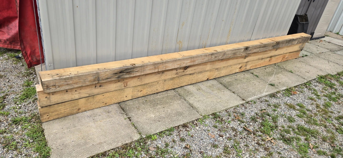 Wood Beams Qty 3 @ 12 feet - photo 2