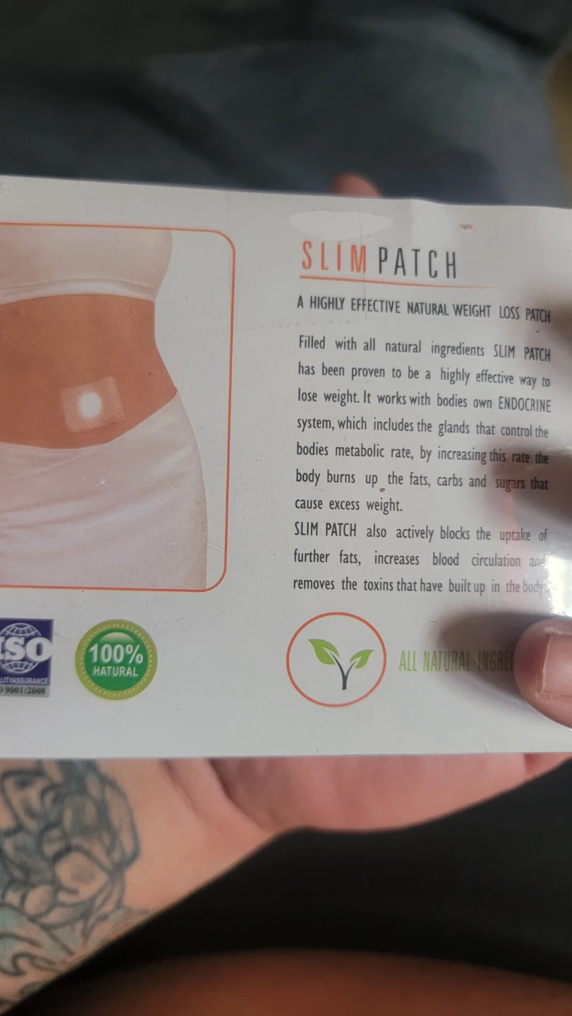 Slim Patch Natural Weight Loss Patches - 30 pcs - photo 2