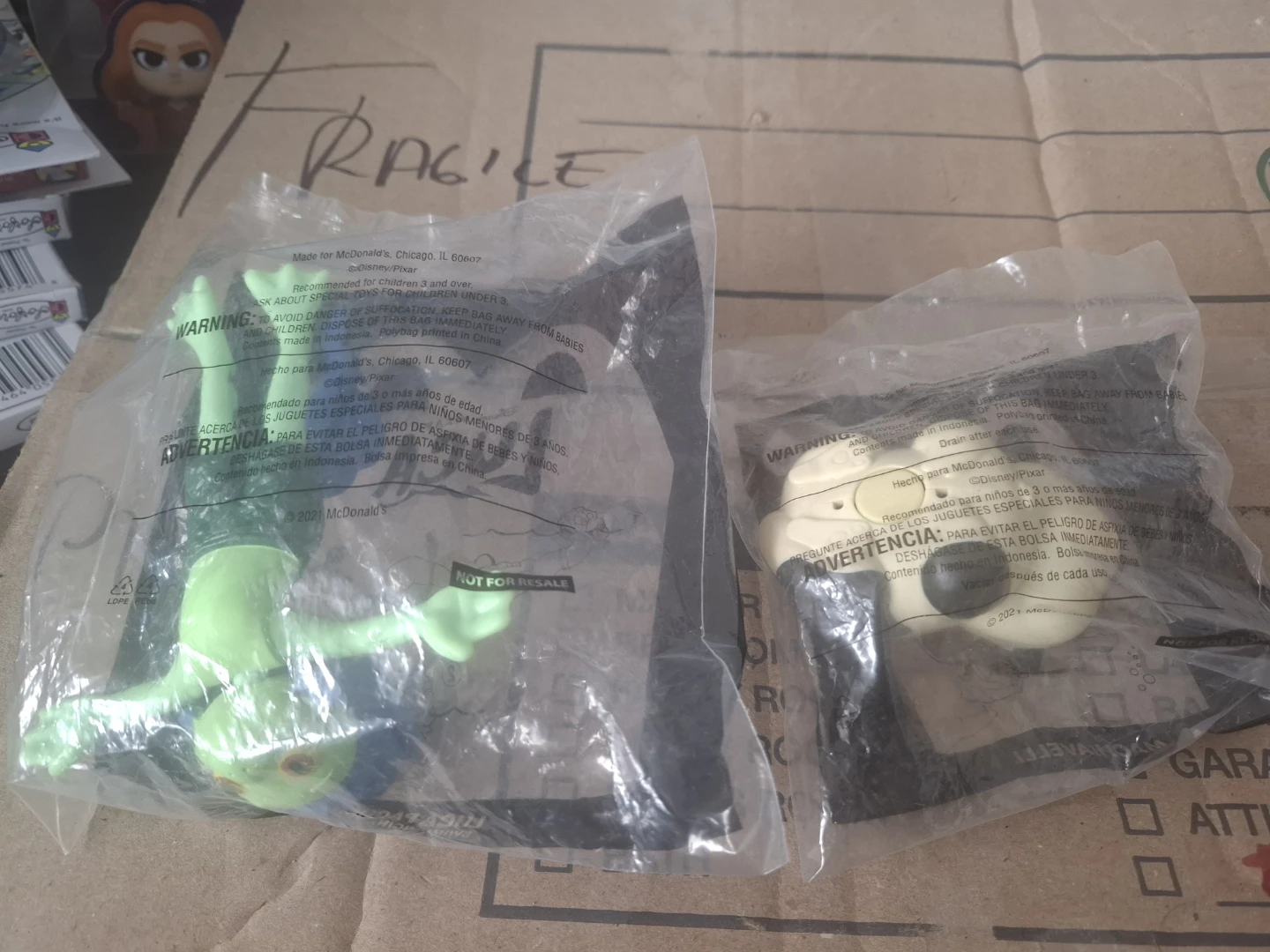 McDonald's Disney Pixar Luca Happy Meal Toys (2) - photo 2