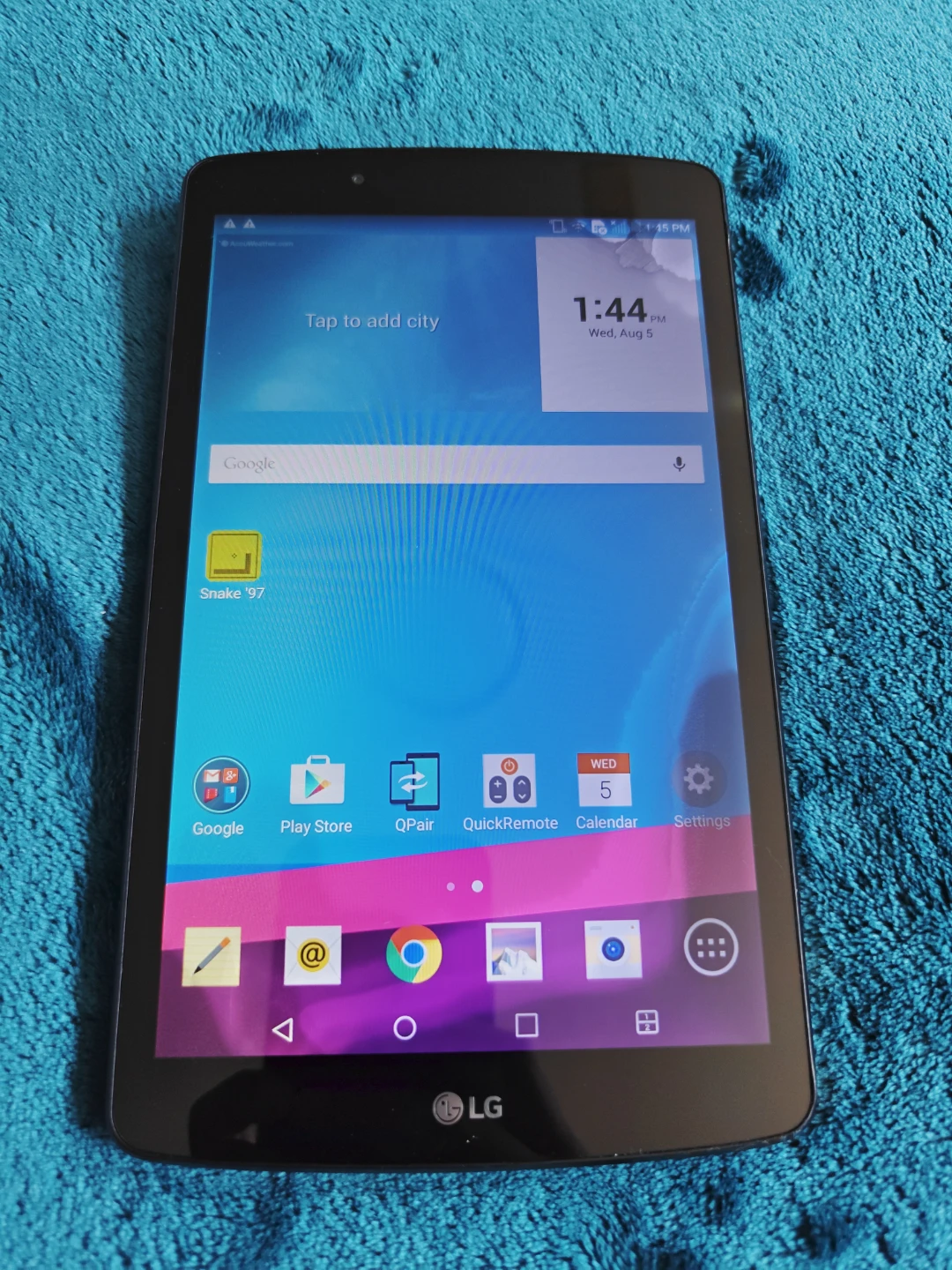 LG G Pad 8.0 with minor screen defects - photo 3
