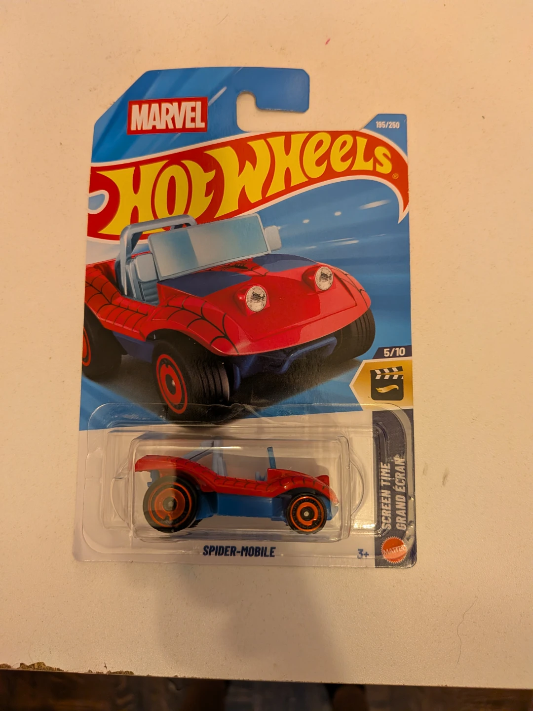 Hot Wheels Marvel Spider-Mobile Toy Car - photo 2