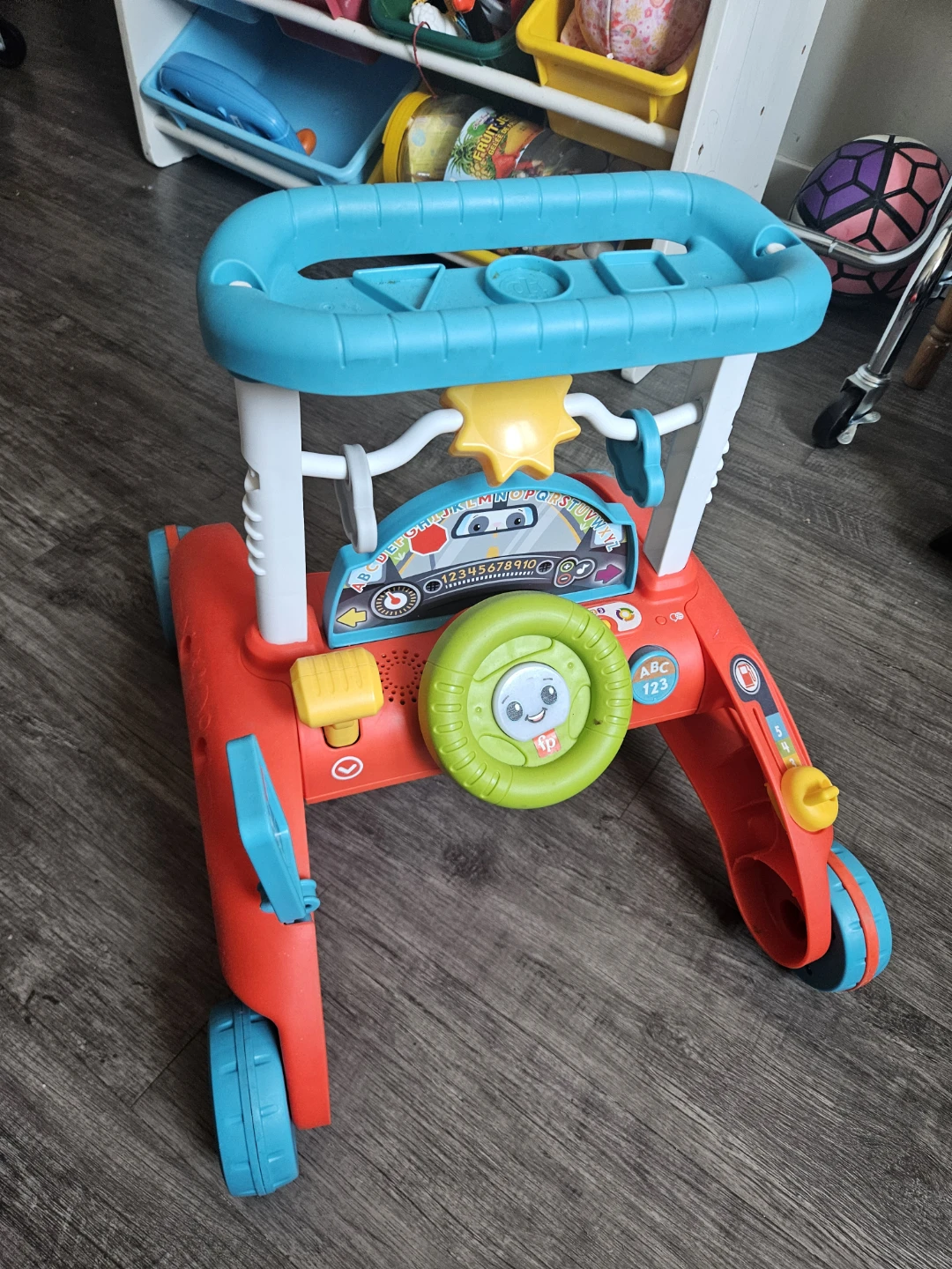 Fisher-Price Learn with Me Colourful Walker