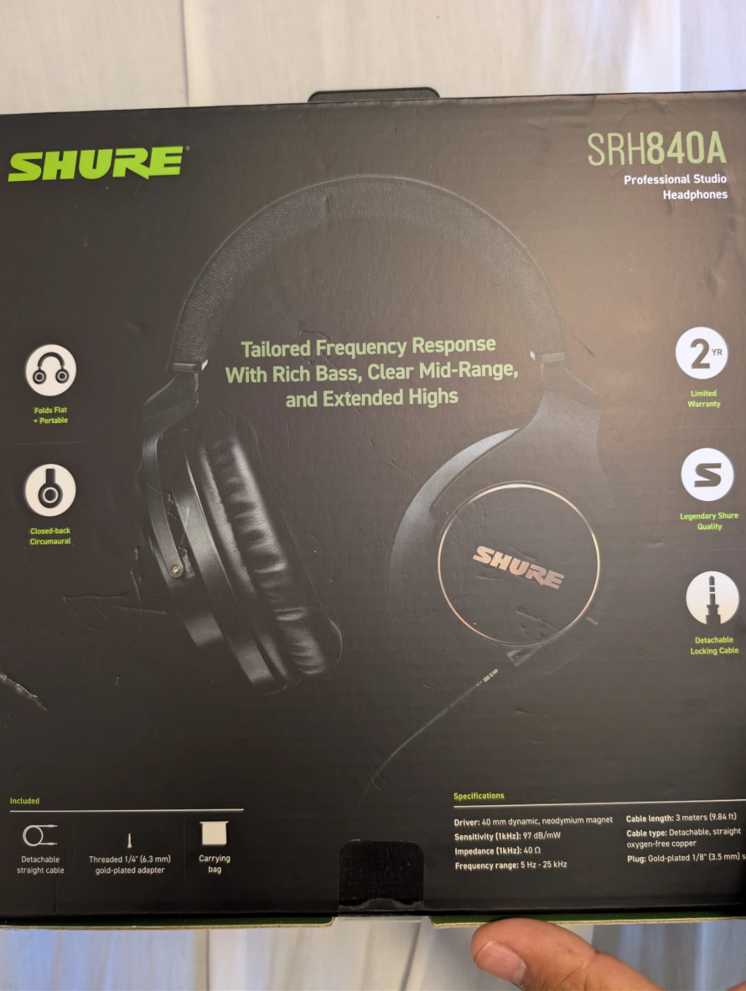 SHURE SEH840A - photo 2