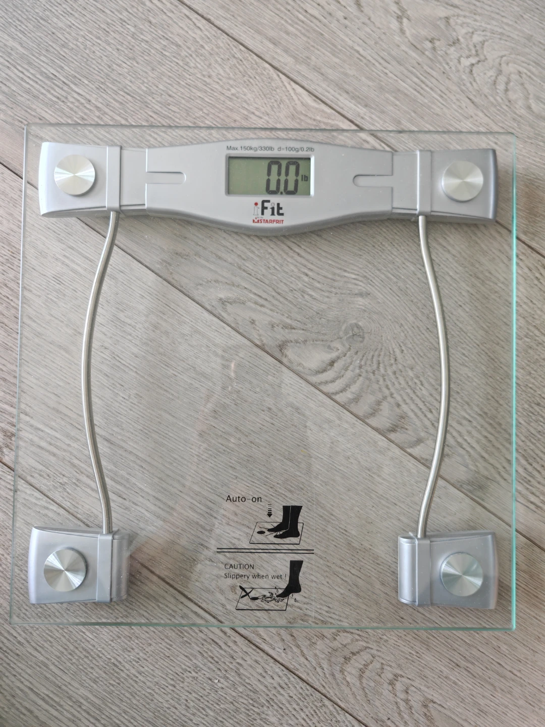 Digital Glass Bathroom Scale – iFit / StarFrit