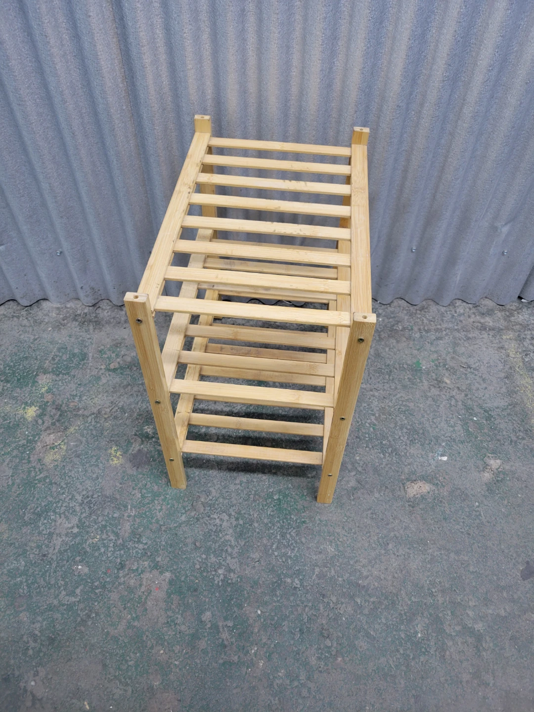Wooden Shelf Unit - photo 2