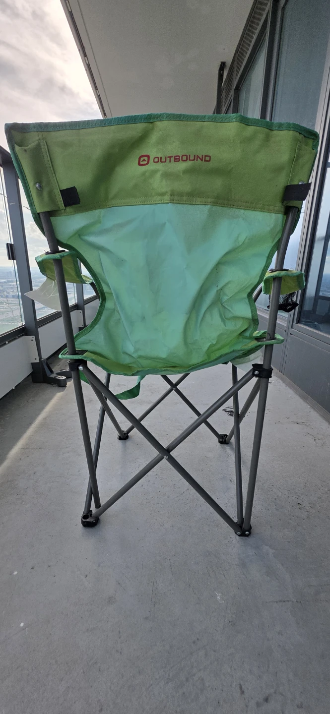 Outbound Green Folding Camping Chair - photo 2