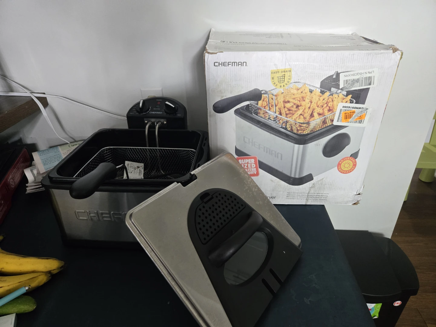 Chefman 4.5L Turbo-Fry Stainless Steel Deep Fryer - photo 4