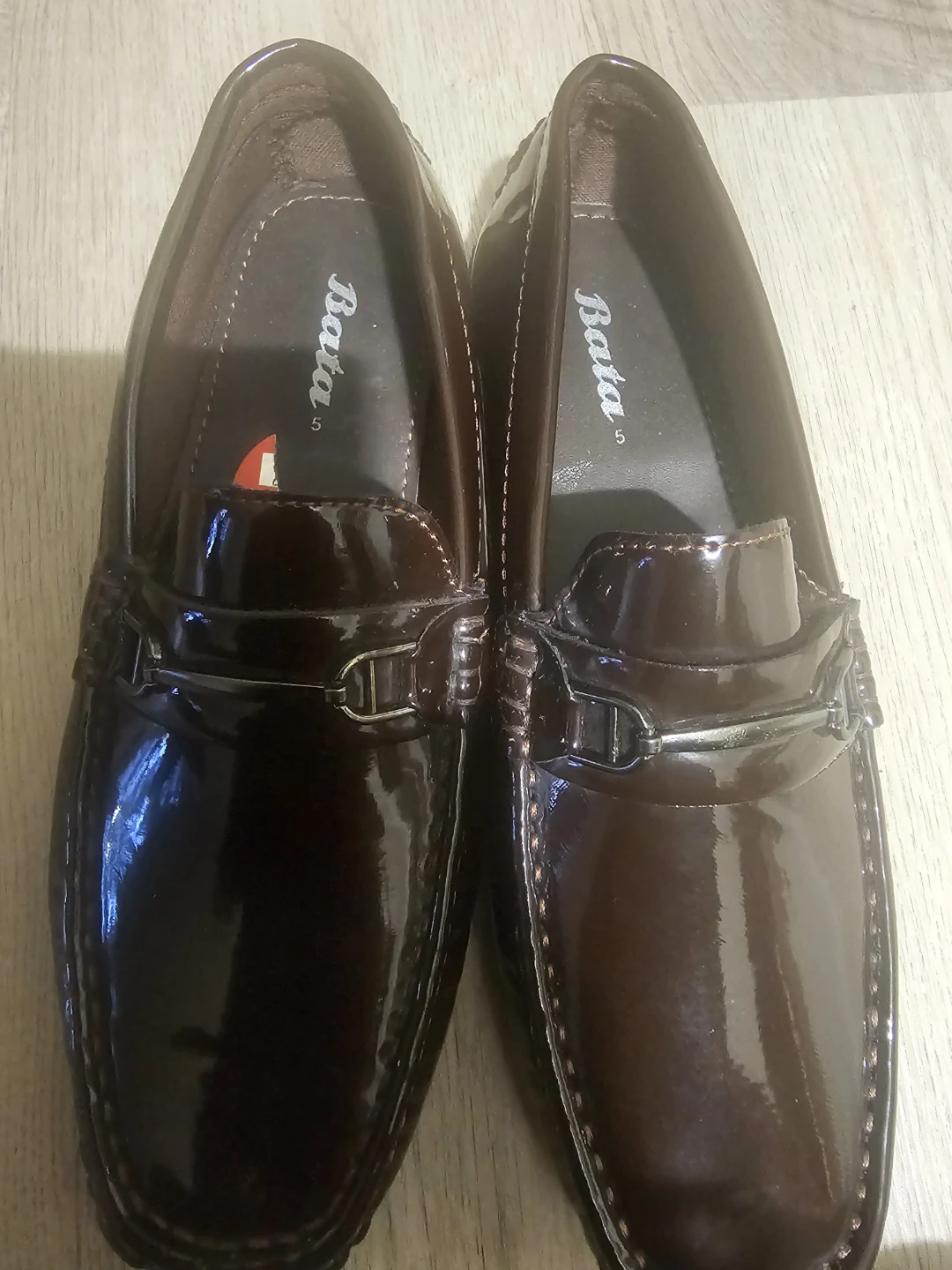 Bata Men's Patent Loafers