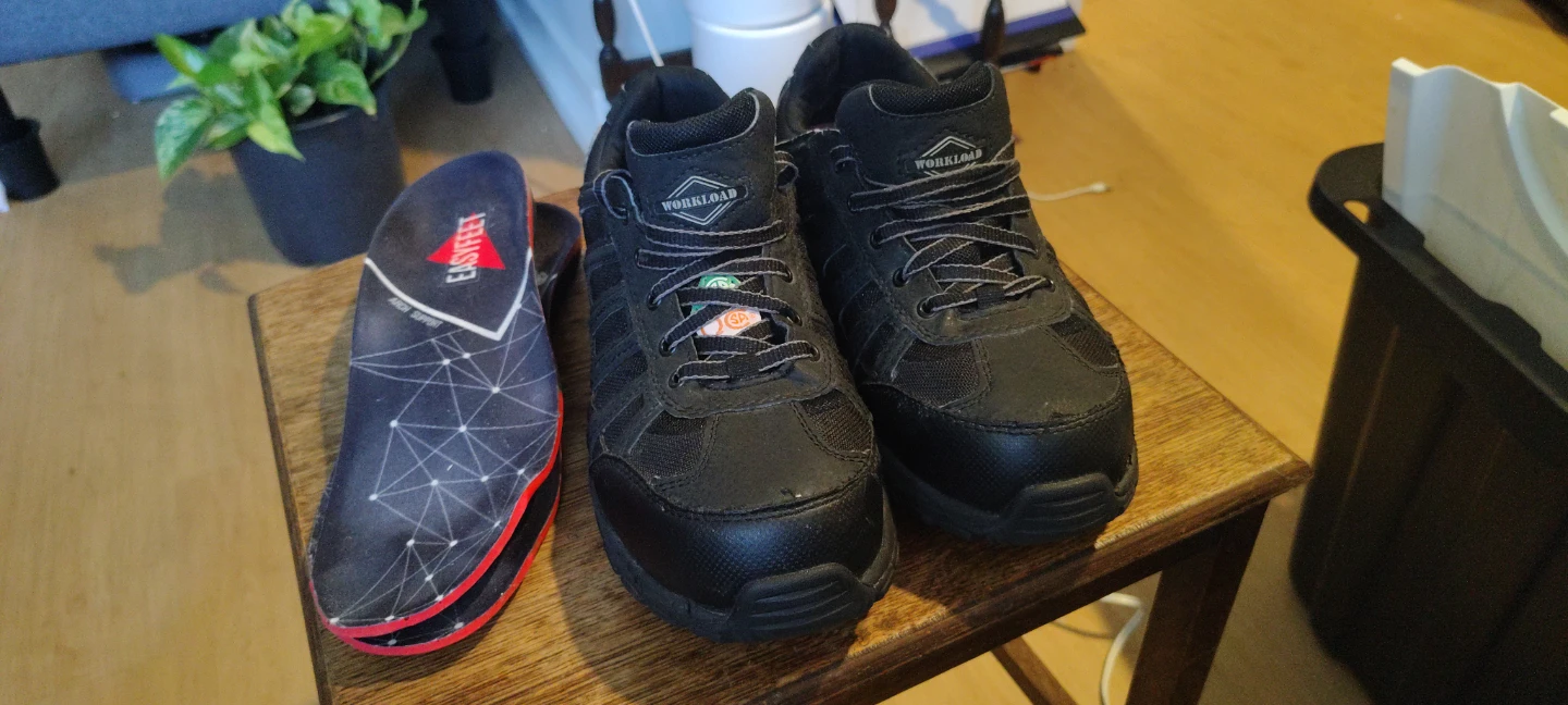 Workload Safety Shoes with EasyFeet Insoles - photo 2