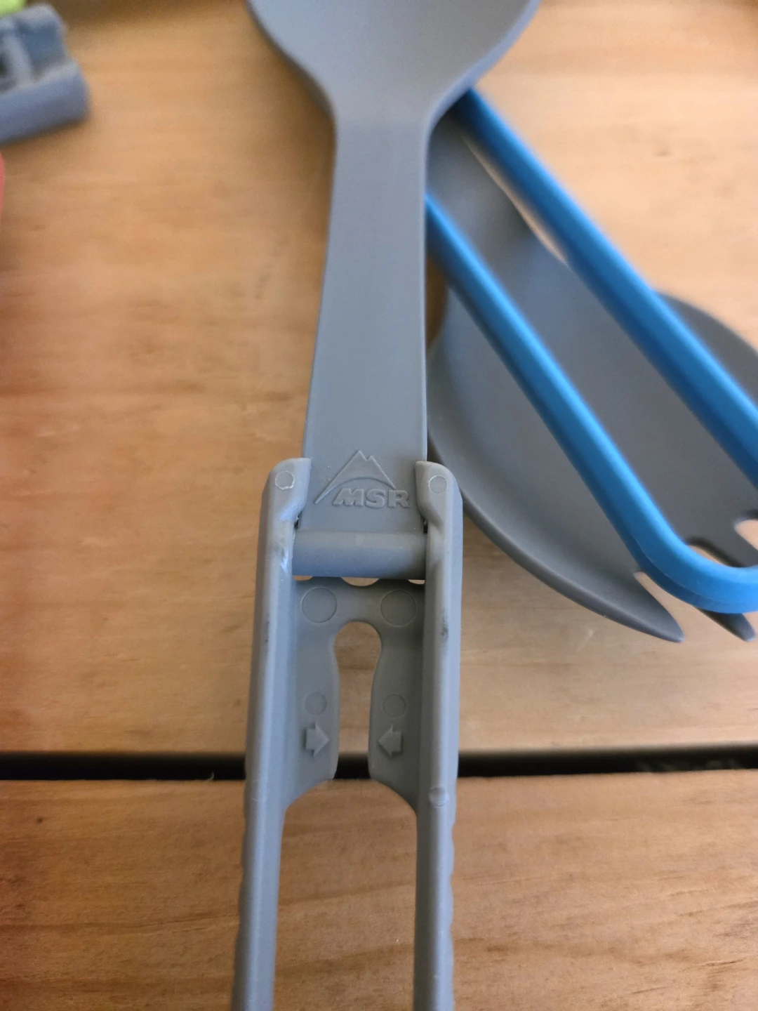 8 x New MSR Folding Spork Utensils - photo 2