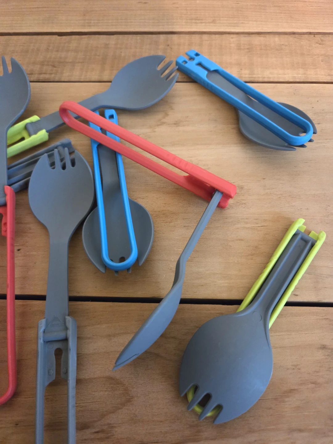 8 x New MSR Folding Spork Utensils - photo 4