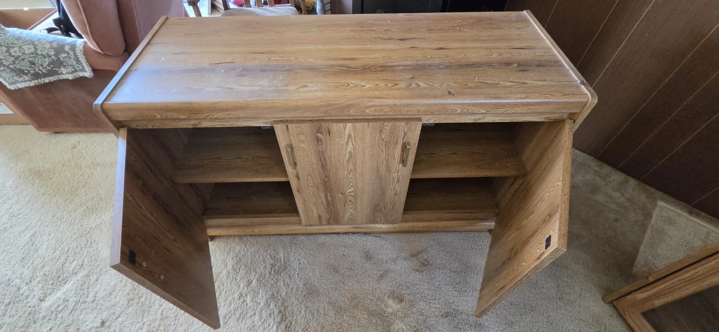 Wooden hutch with backlight - photo 2