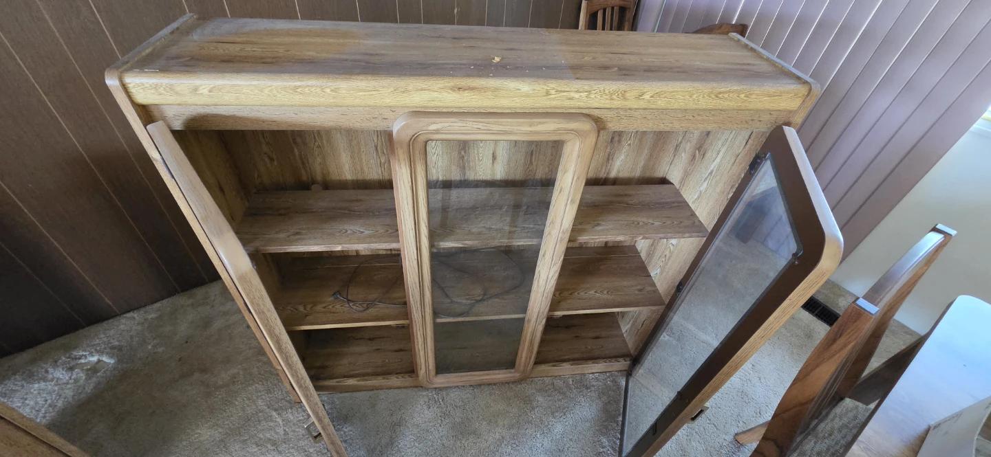 Wooden hutch with backlight - photo 3