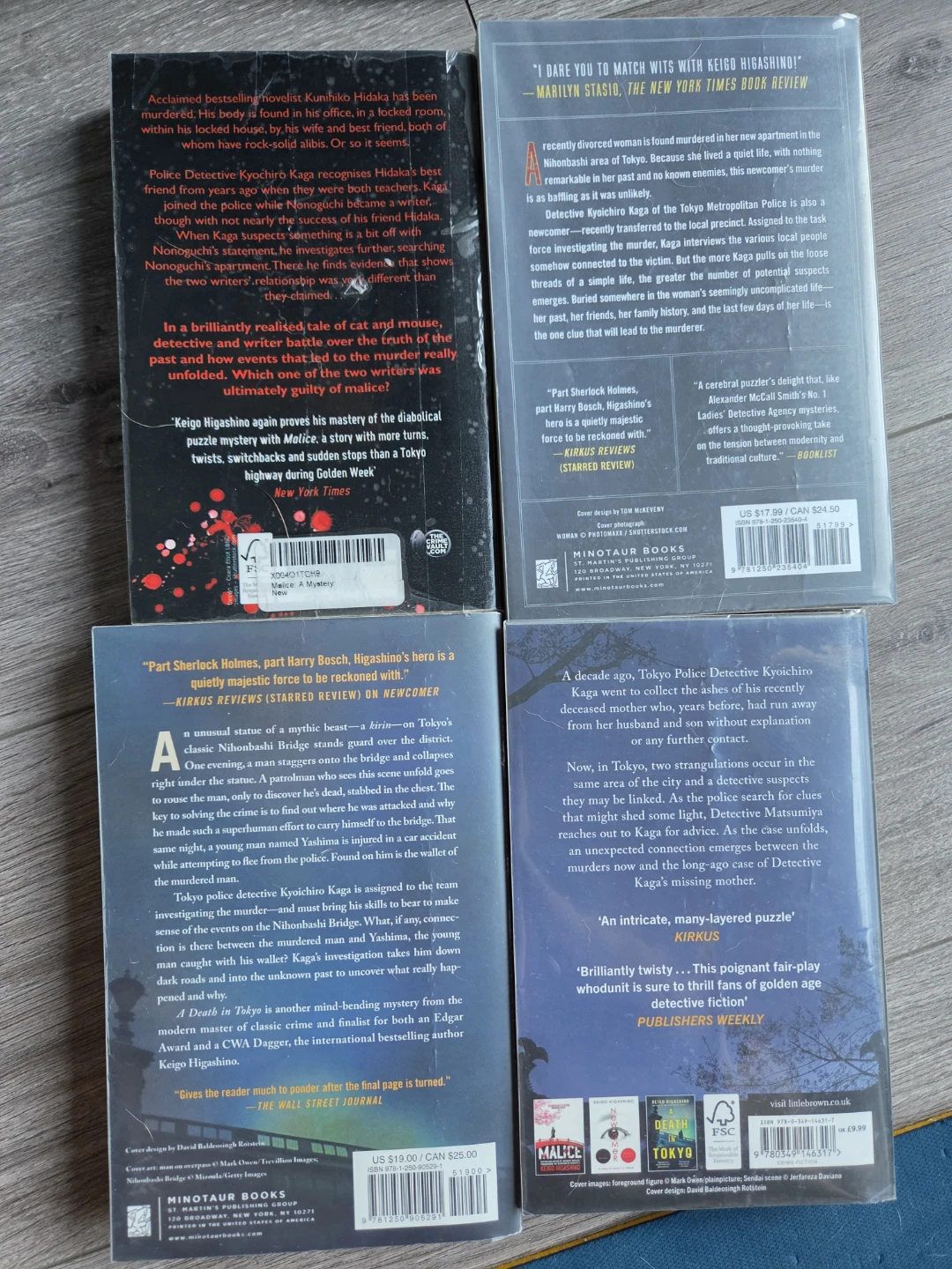 Keigo Higashino books - photo 2