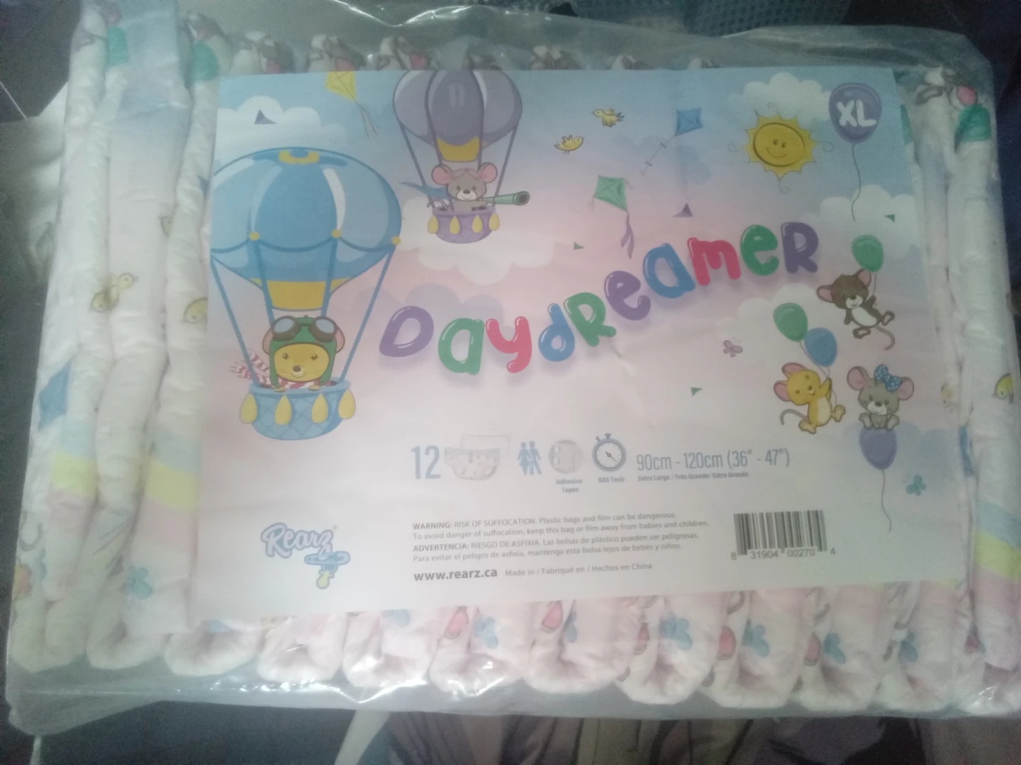 Rearz Daydreamer Adult Diapers XL