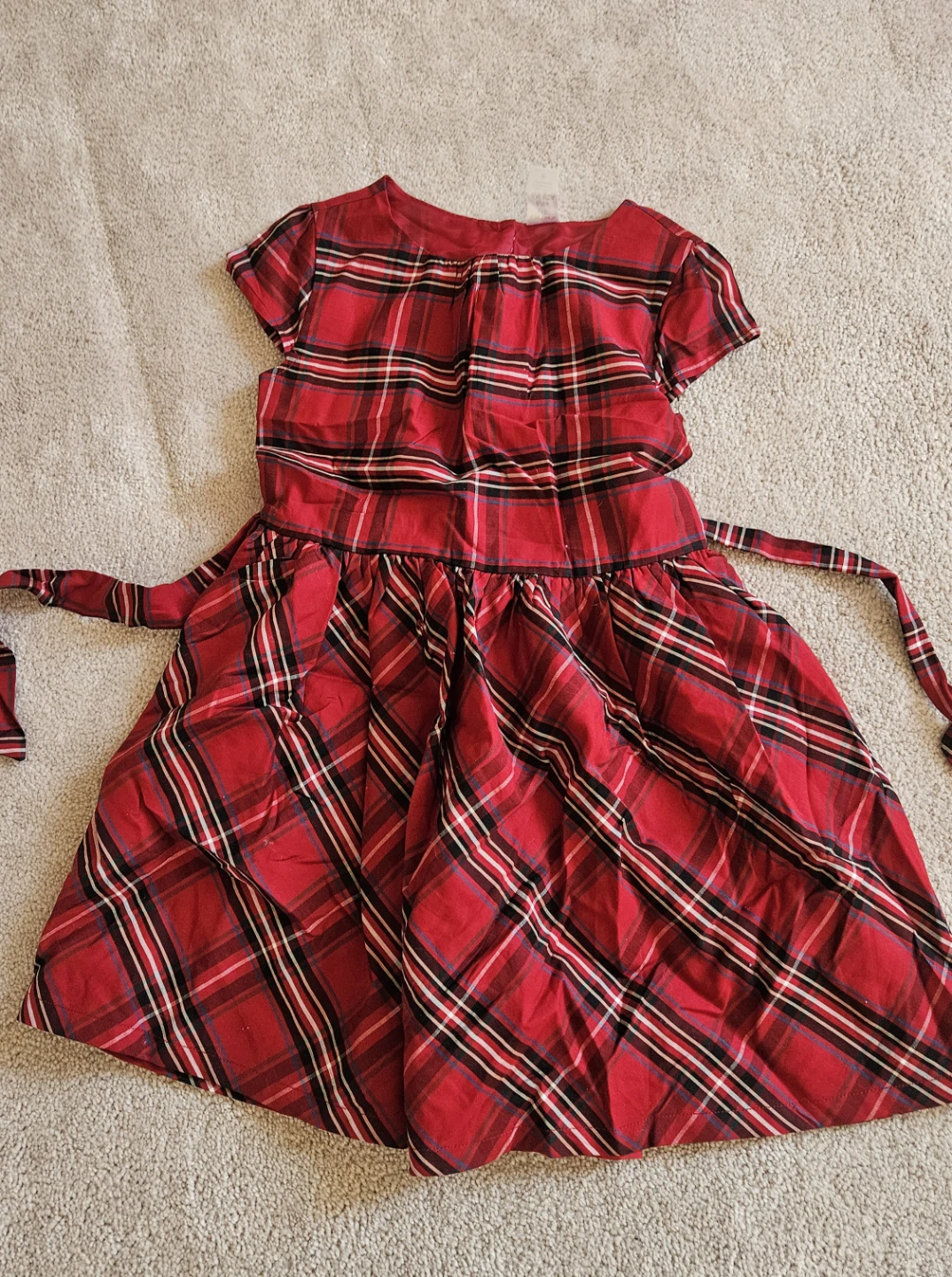 Carter's Kid's Plaid Dress - Size 6/6X
