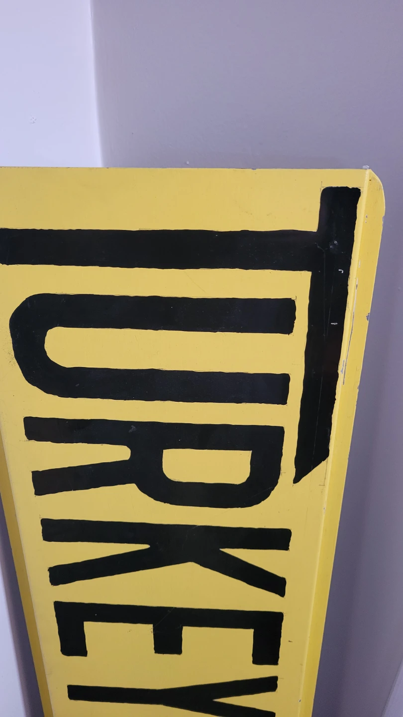 Handmade Turkey Supper Sign - photo 2