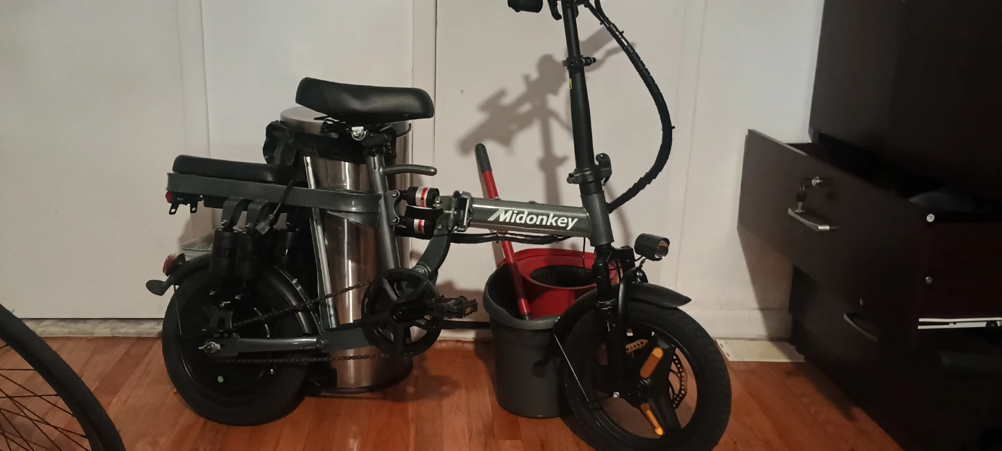 Midonkey Folding Electric Bicycle - photo 2