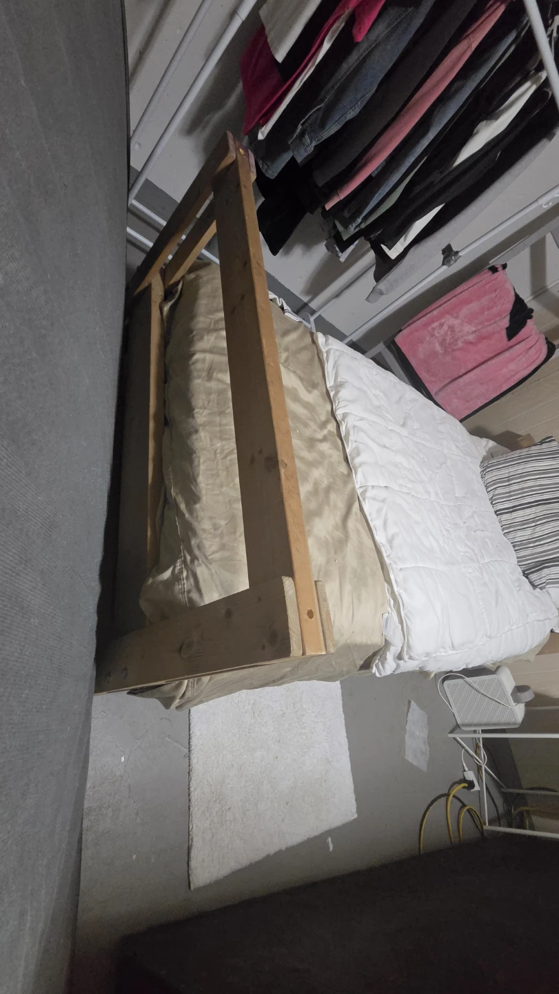 Single bed frame & mattress - photo 2