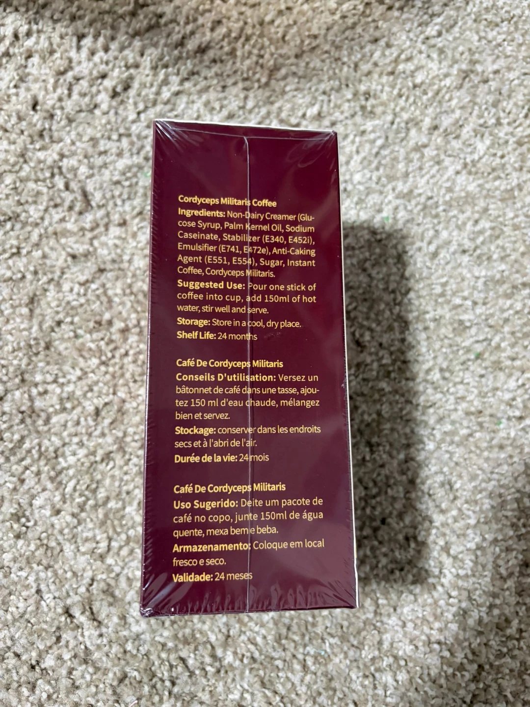 Longrich Cordyceps Militaris Coffee 10 sticks - - photo 2