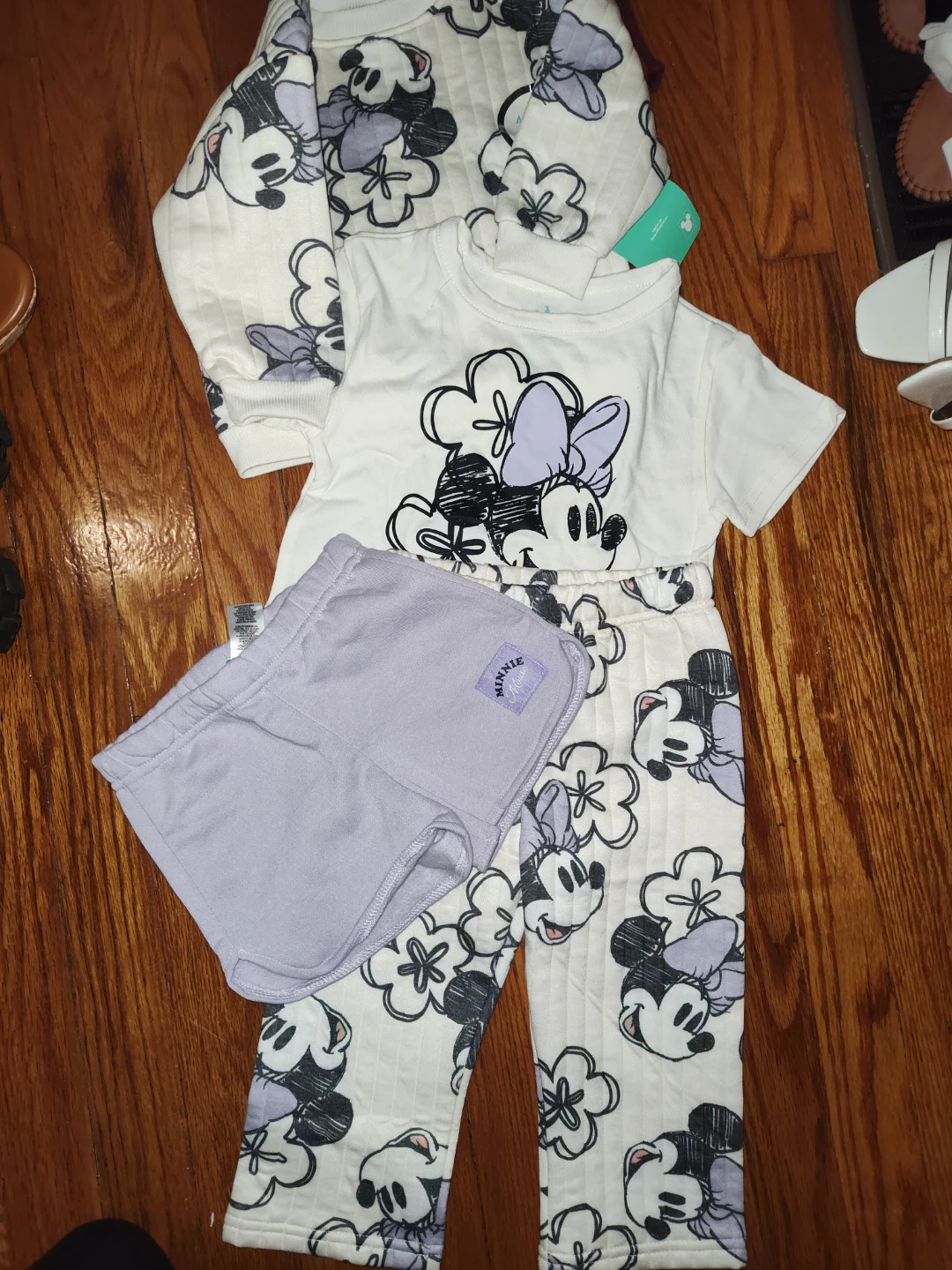 Disney Minnie Mouse 4-Piece Pajama Set - photo 3