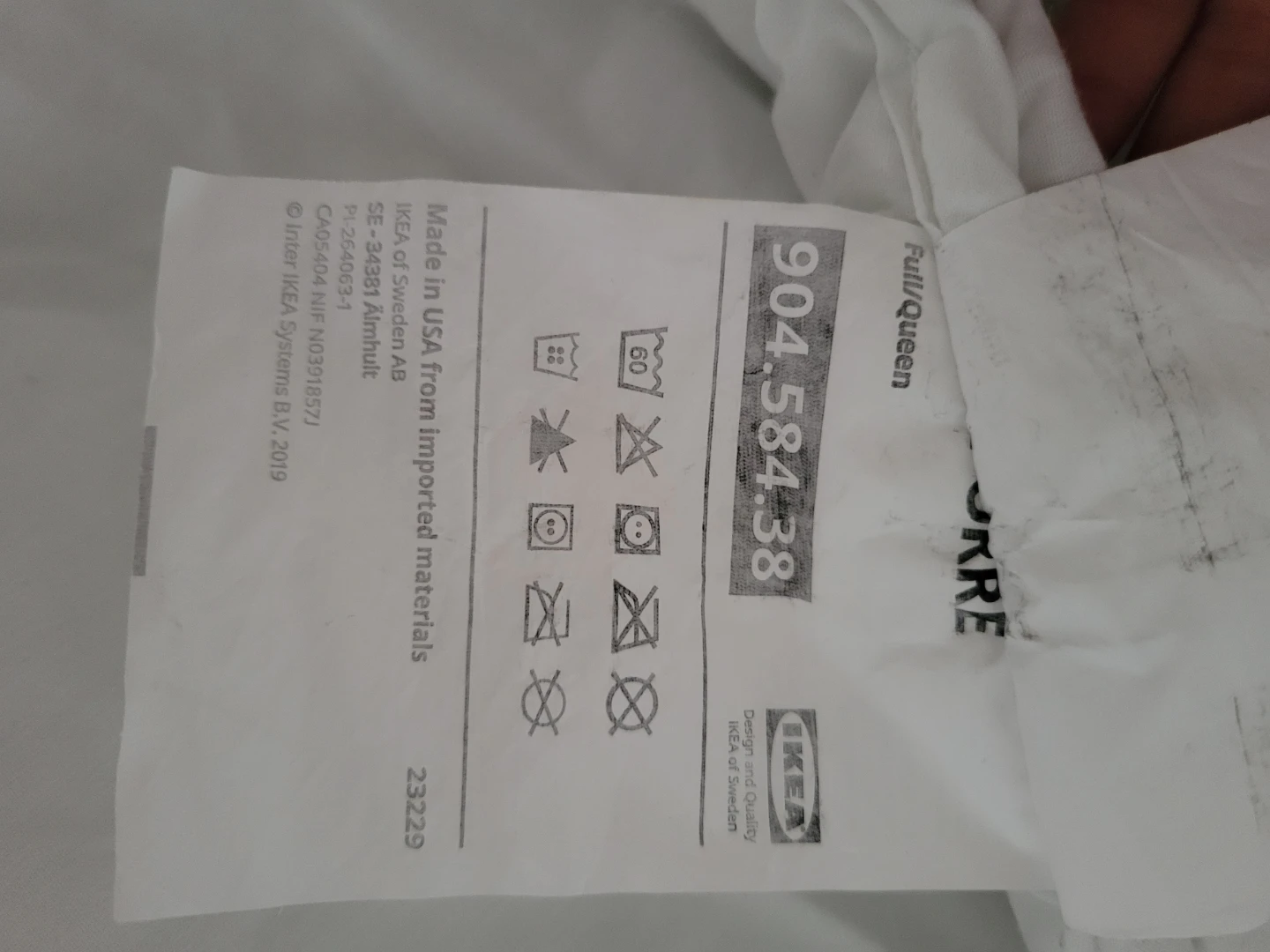 IKEA SMÅSPORRE Duvet Insert - photo 5