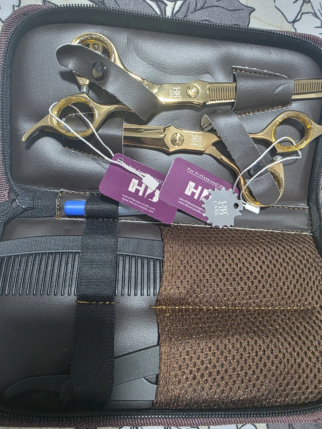 HB Care Professional Hair Cutting Scissors Set