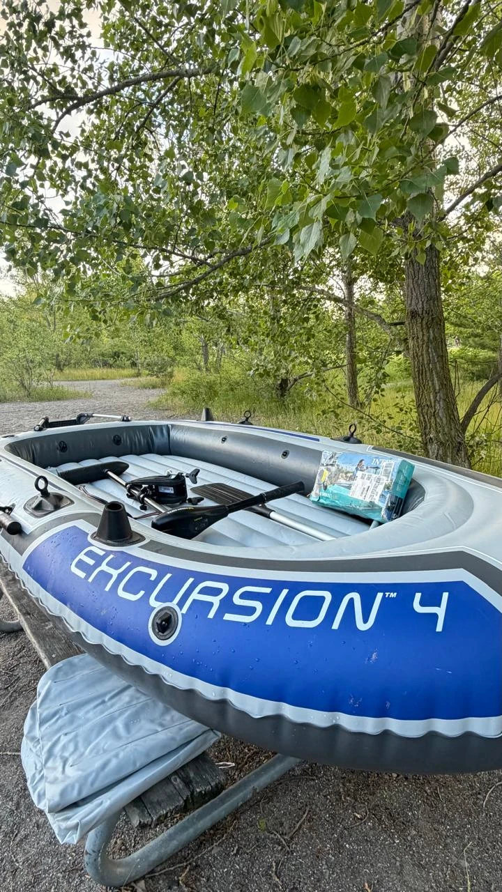 Intex Excursion 4 Inflatable Boat - photo 2