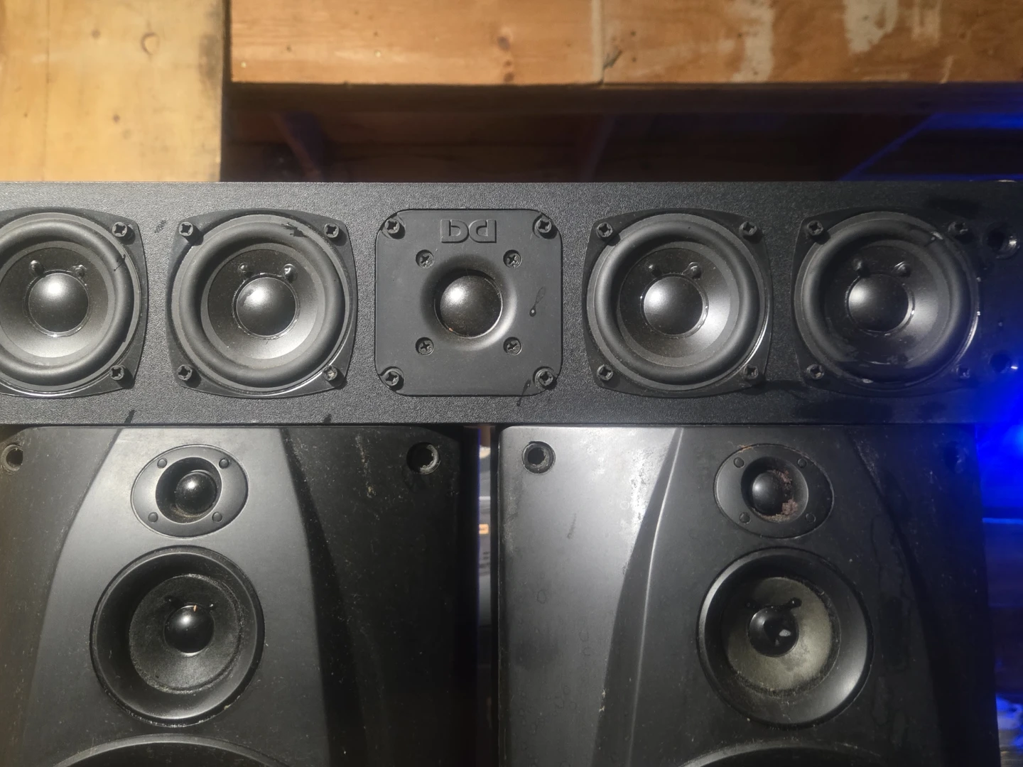 Sony and Kenwood Speaker System