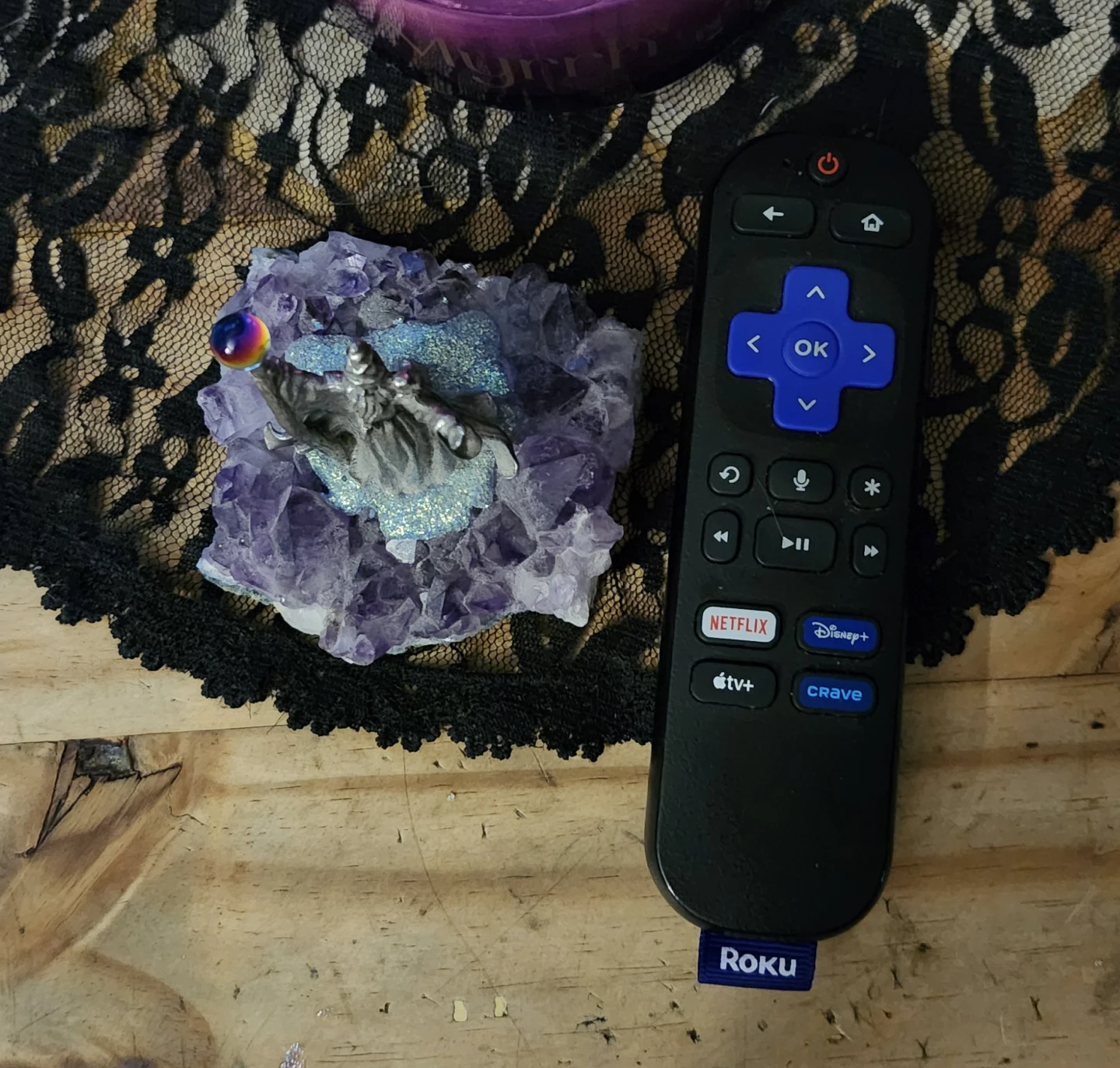 Amethyst Stone with Wizard - photo 4