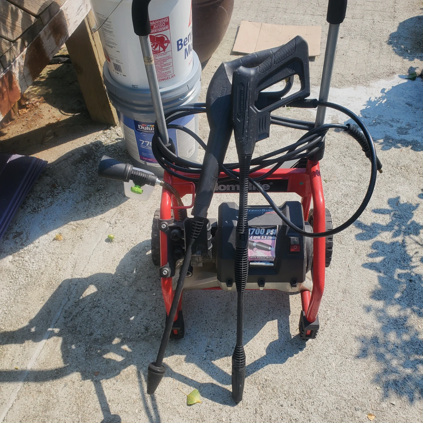 Homelite 1700 PSI Electric Pressure Washer - photo 4