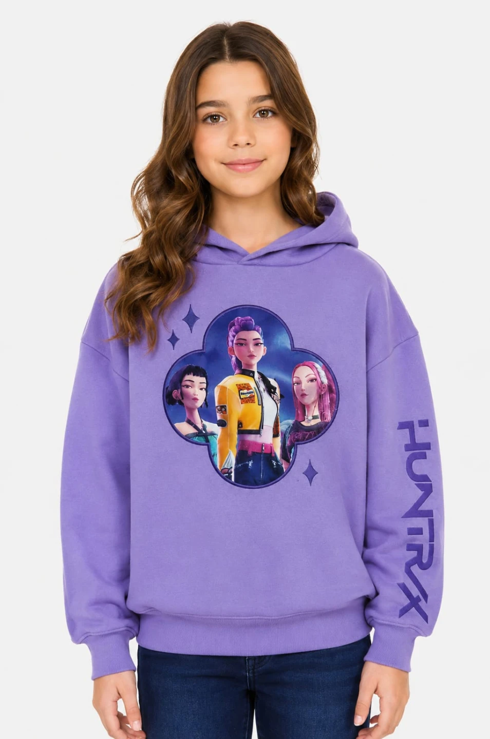 K- Pop Demon Hunters - Purple Hoodie - BNWT