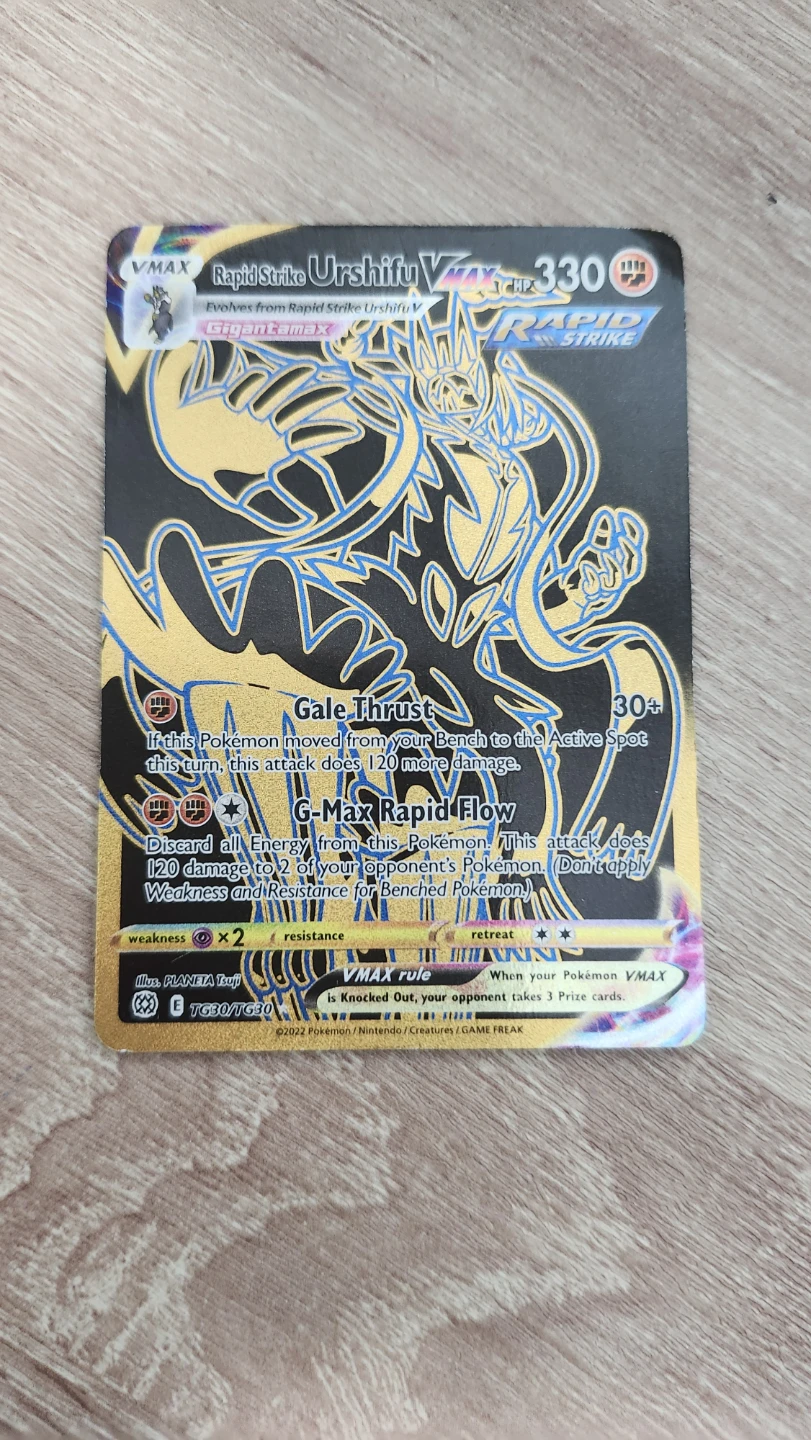 Pokemon TCG Rapid Strike Urshifu VMAX TG30/TG30 Card
