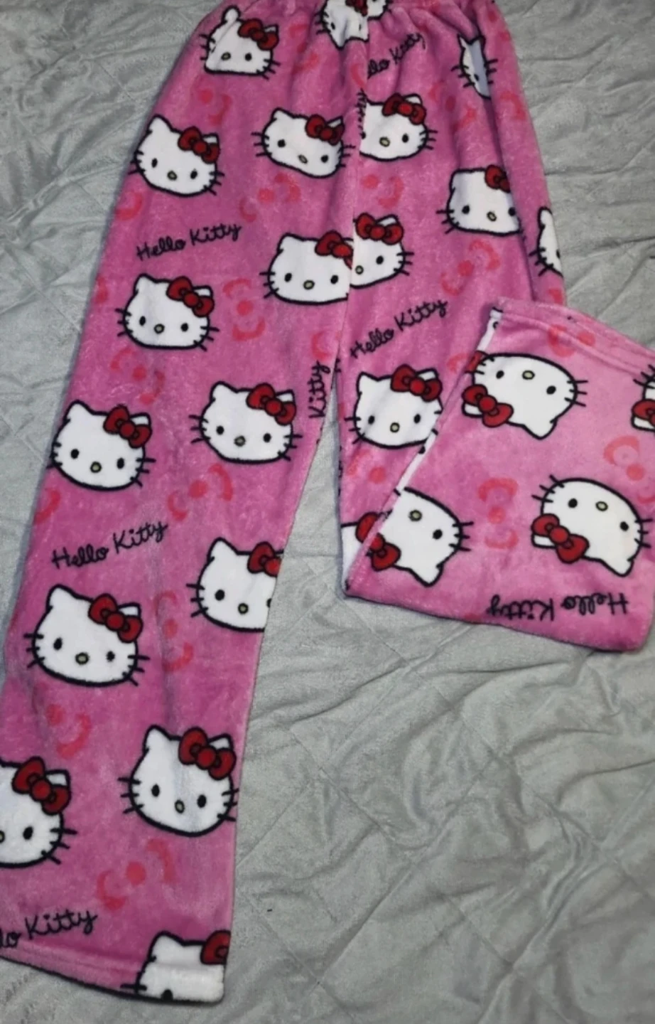 Hello Kitty Pink Fleece Pajama bottom