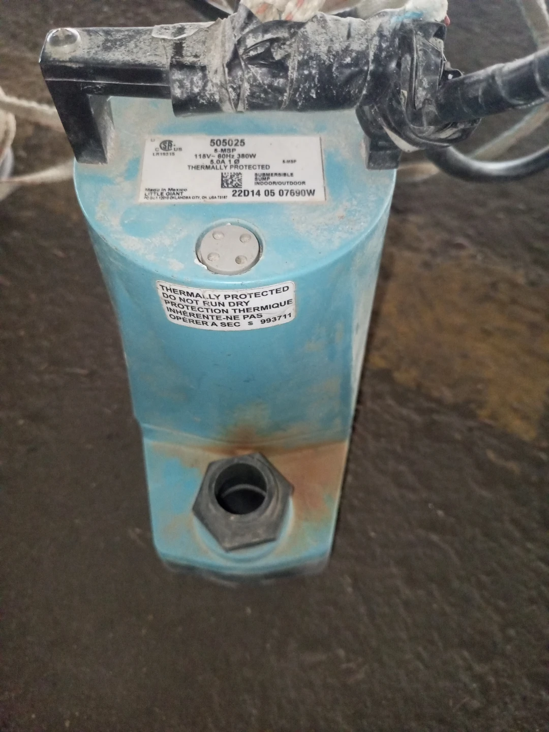 Little Giant 505025 Submersible Pump - photo 2