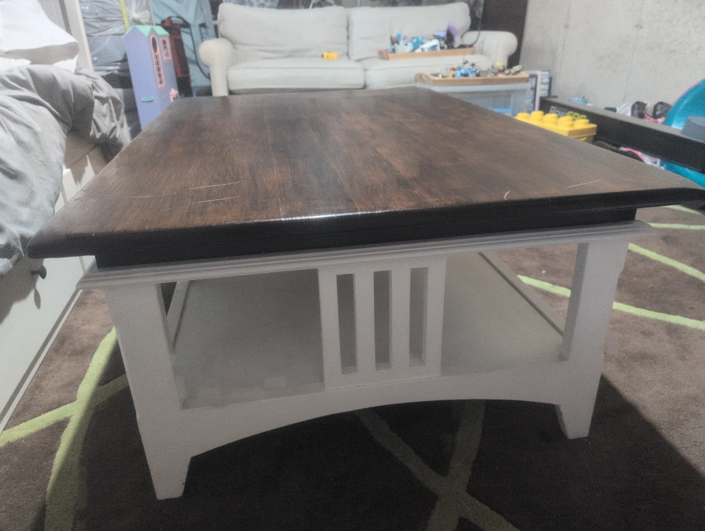 Farmhouse Mission-style coffee table - photo 4