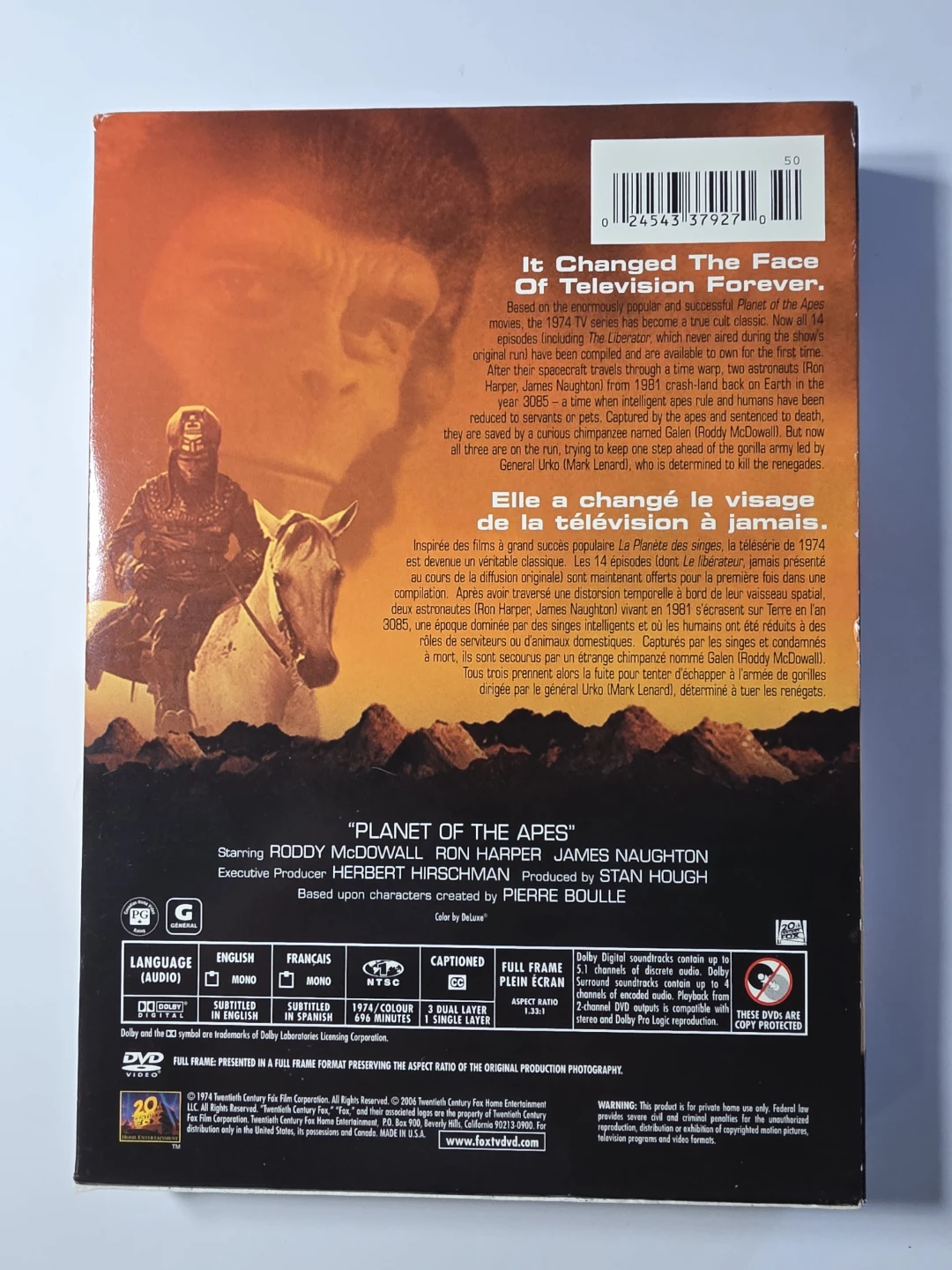 Planet of the Apes: The Complete TV Series on DVD - photo 2