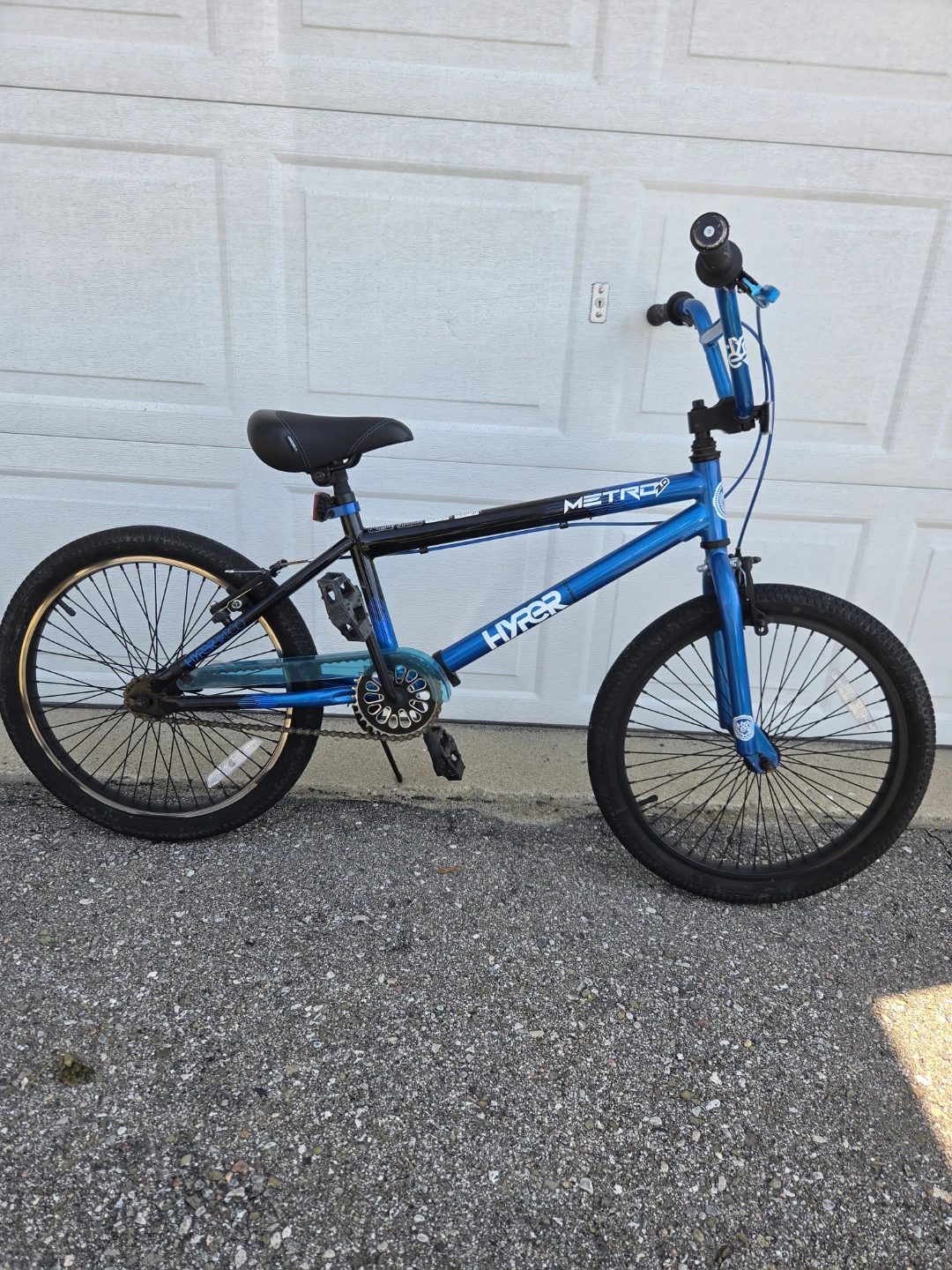 Blue Metro BMX Bike
