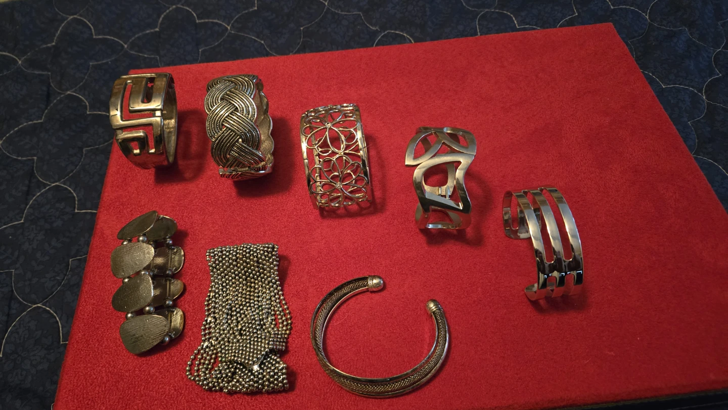 Assorted cuff bracelets
