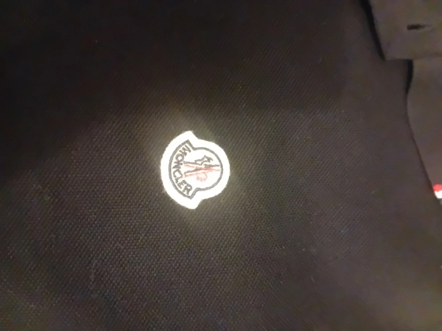 Moncler Navy Blue Polo Shirt - photo 2